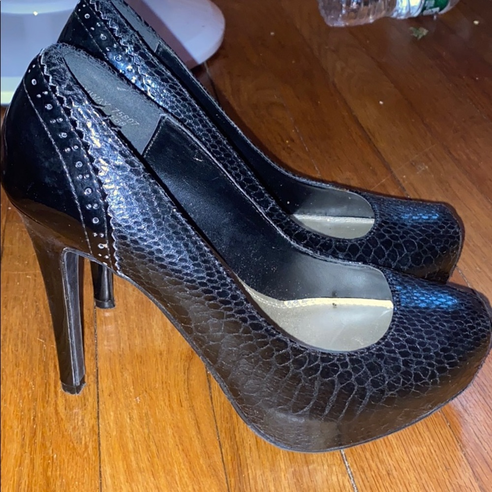 Kardashian Collection Black High Heels!